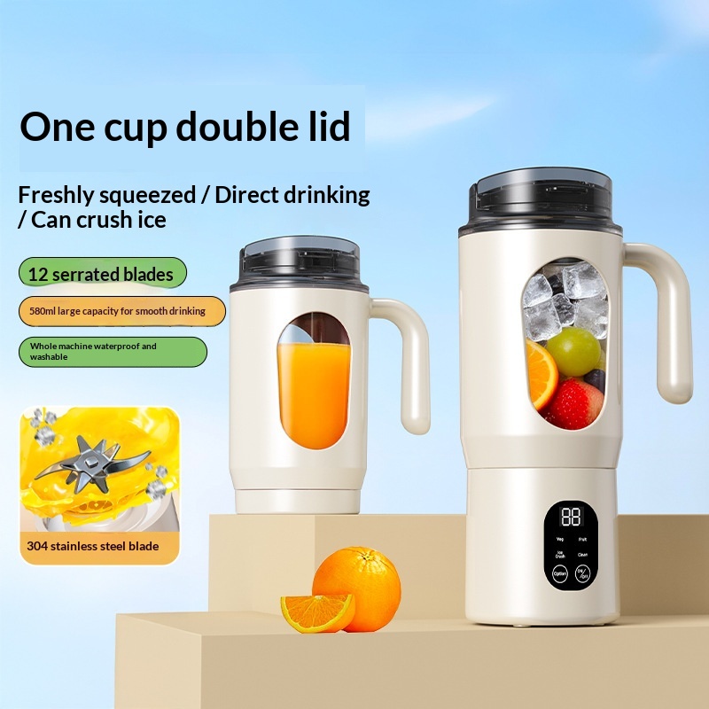 Pulp Separation Rechargeable Portable Fruit Juicer Juice