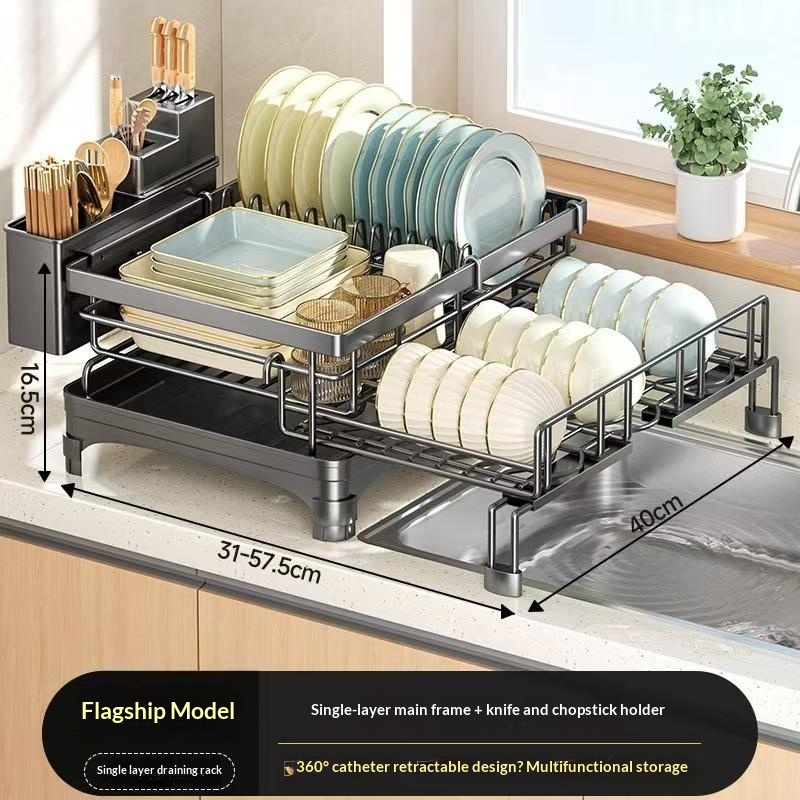 Household Kitchen Organizer Rack