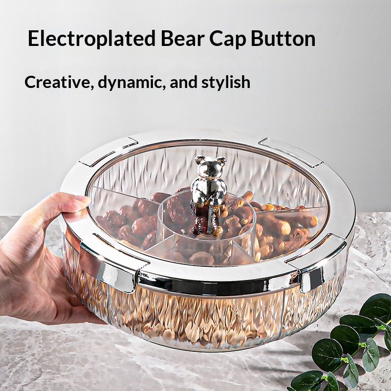 Festive Candy Box Living Room Household Snack Storage Container