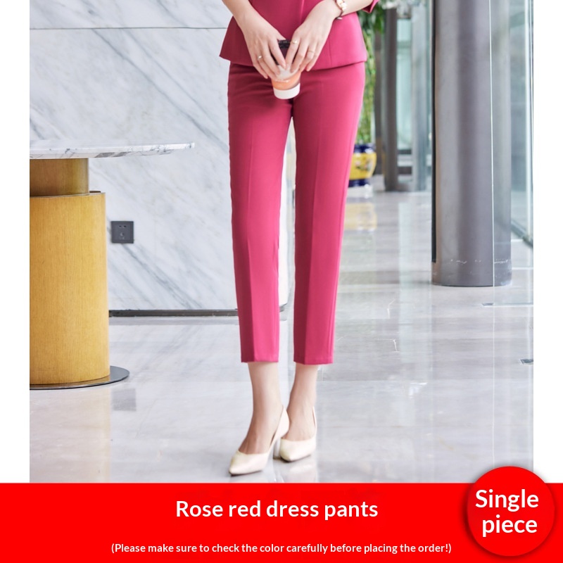 Womens Two-piece Set Long-sleeve Jacket And Pants 6