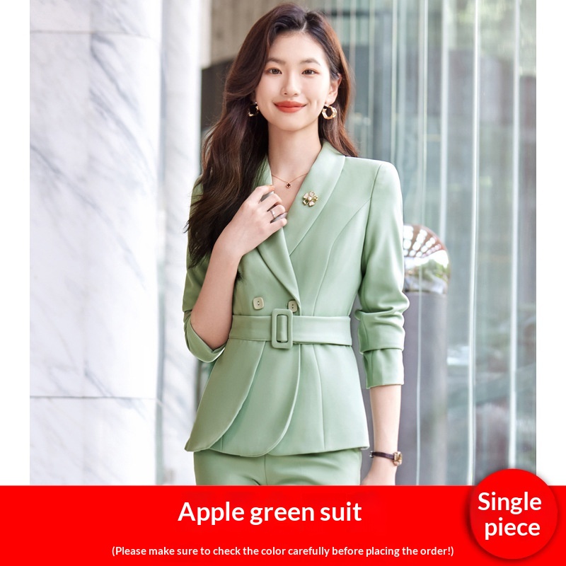 Womens Two-piece Set Long-sleeve Jacket And Pants 9