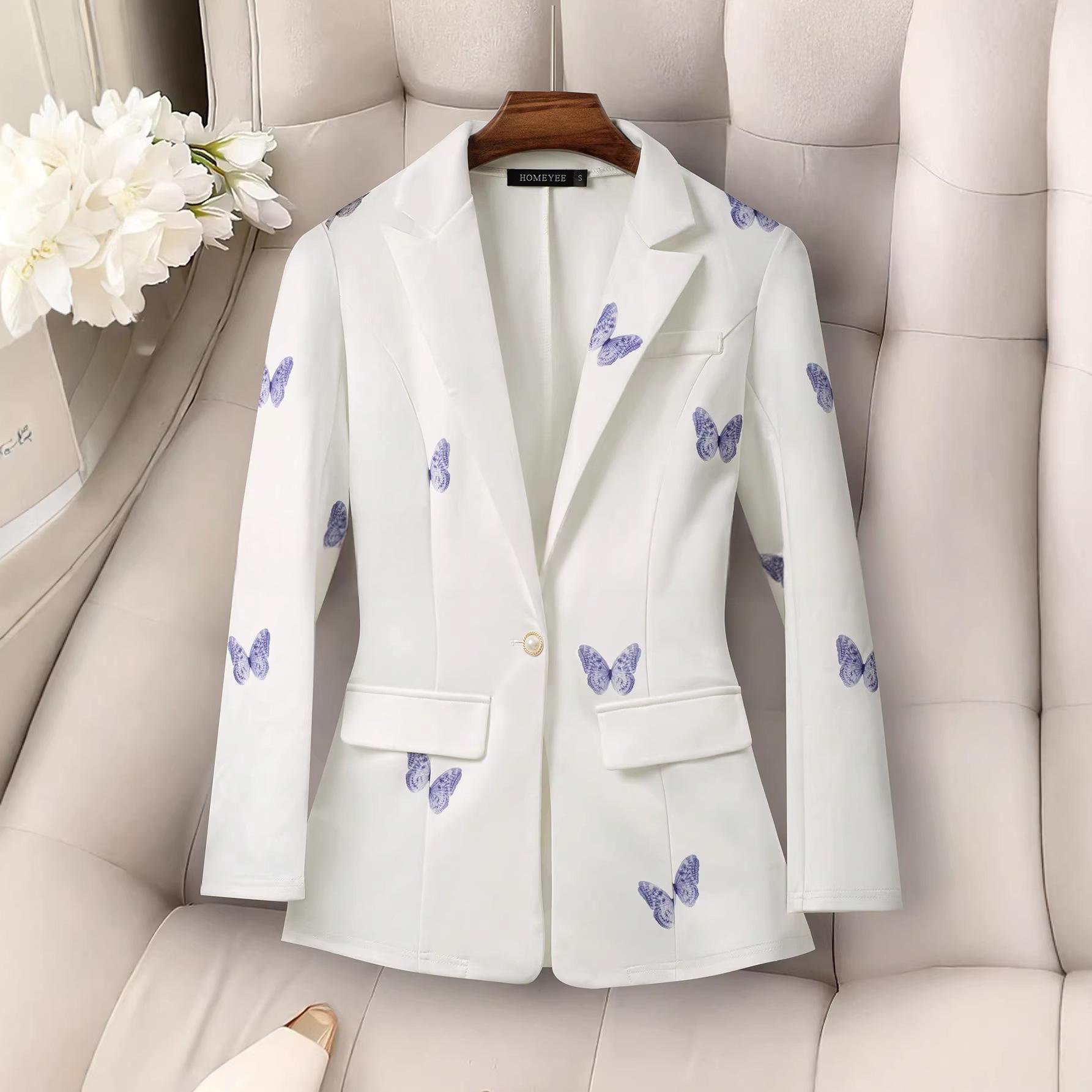 Fashionable Womens Korean-style Casual Blazer