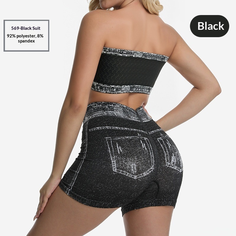 High-waisted Quick-drying Workout Pants For Fitness 4