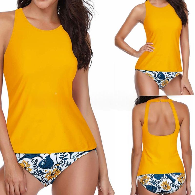 Womens Sexy High-waisted Bikini Swimsuit