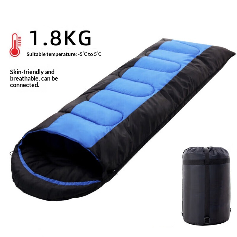 Outdoor AutumnWinter Thickened Cotton Sleeping Bag 6
