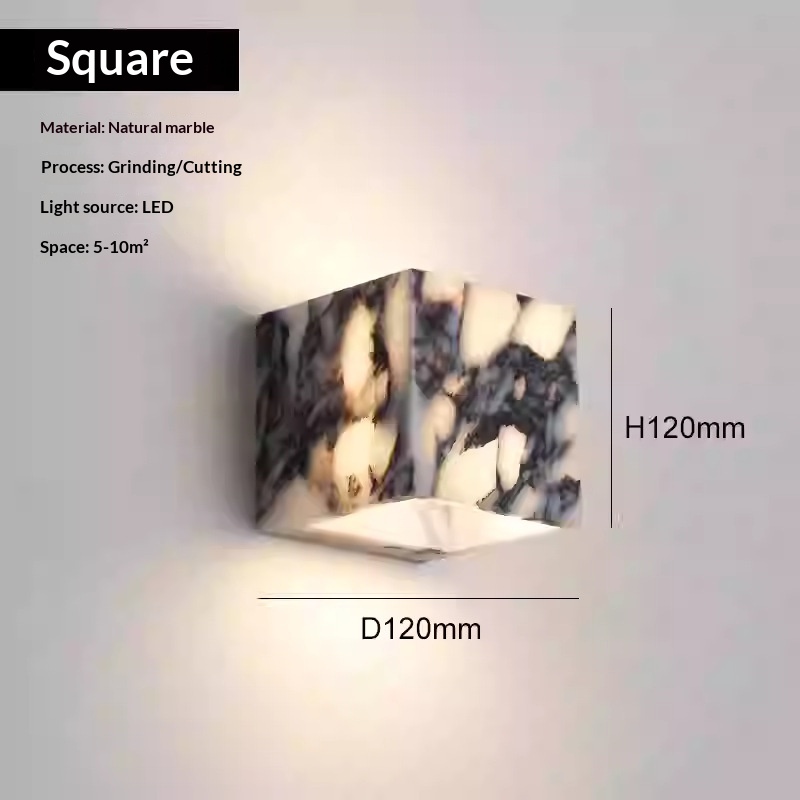 Marble Wall Light For The Bedroom Headboard