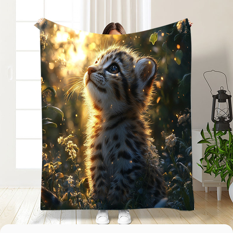 Single-sided Digital Printed Wool Blanket