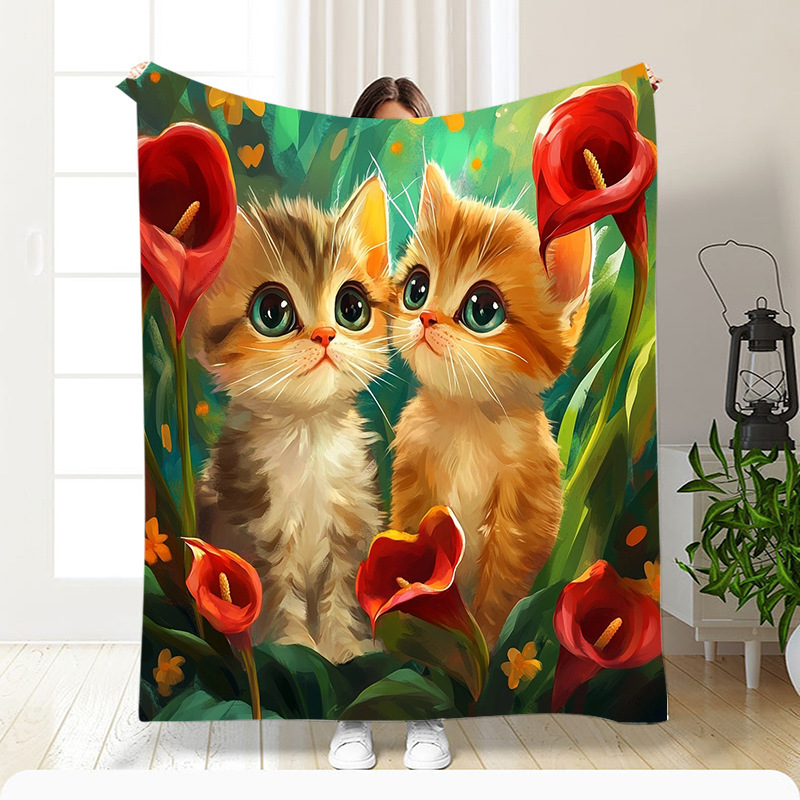 Digital Printed Wool Blanket, picture 3 of 6