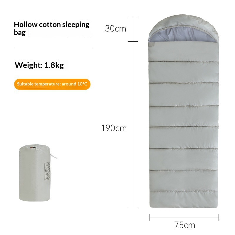 Outdoor AutumnWinter Thickened Cotton Sleeping Bag 10
