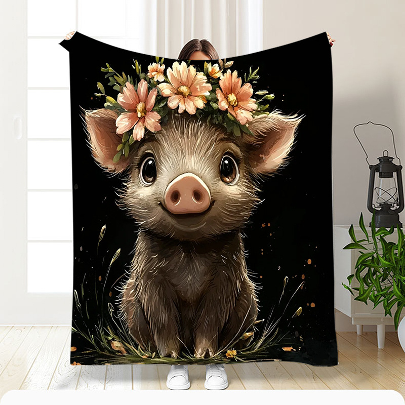Digital Printed Wool Blanket, picture 5 of 6