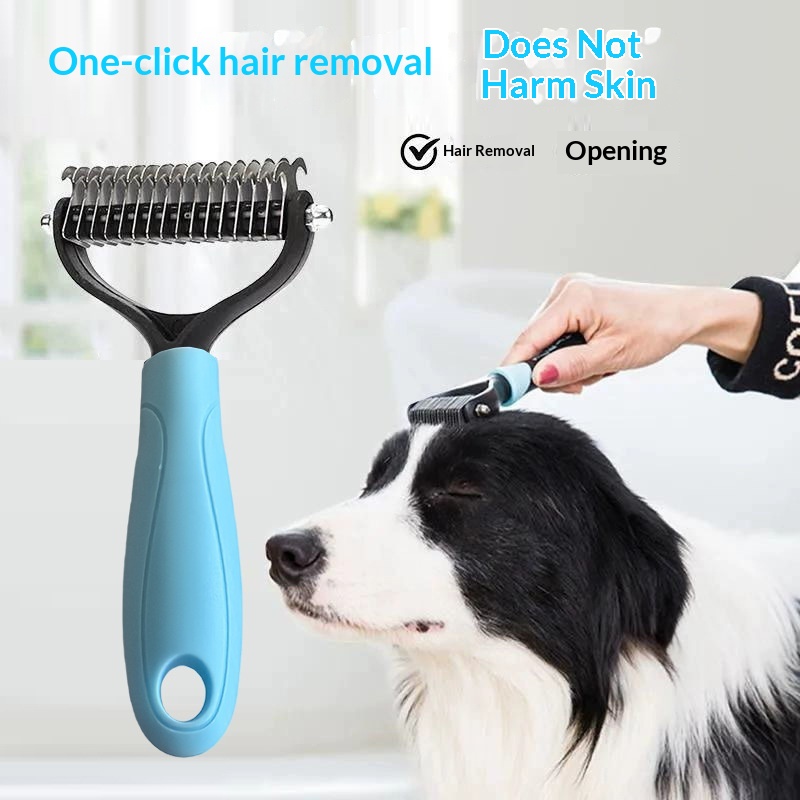 Pet Comb Double-sided Detangling Comb For Grooming And Cleaning Cats — image 1