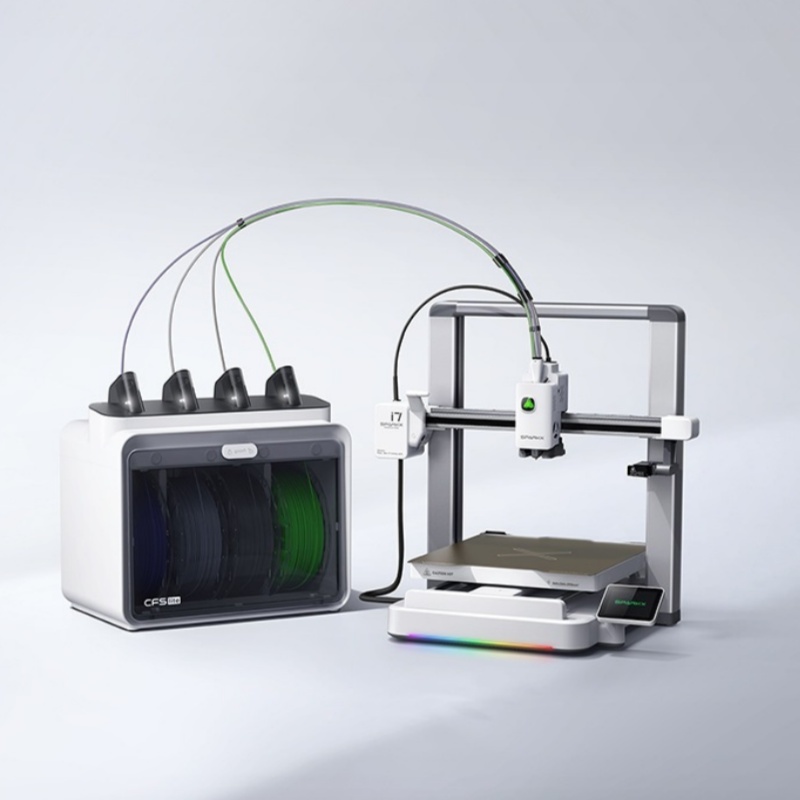 Intelligent High-precision High-speed Multi-color 3D Printer