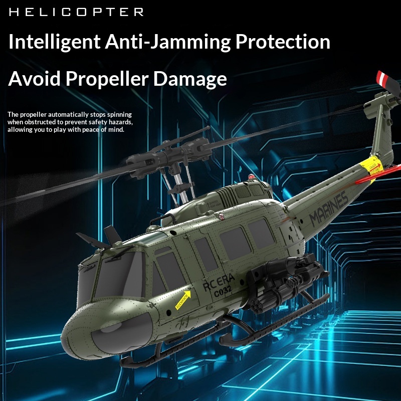 Six-channel Remote-controlled Stunt Helicopter Toy 6