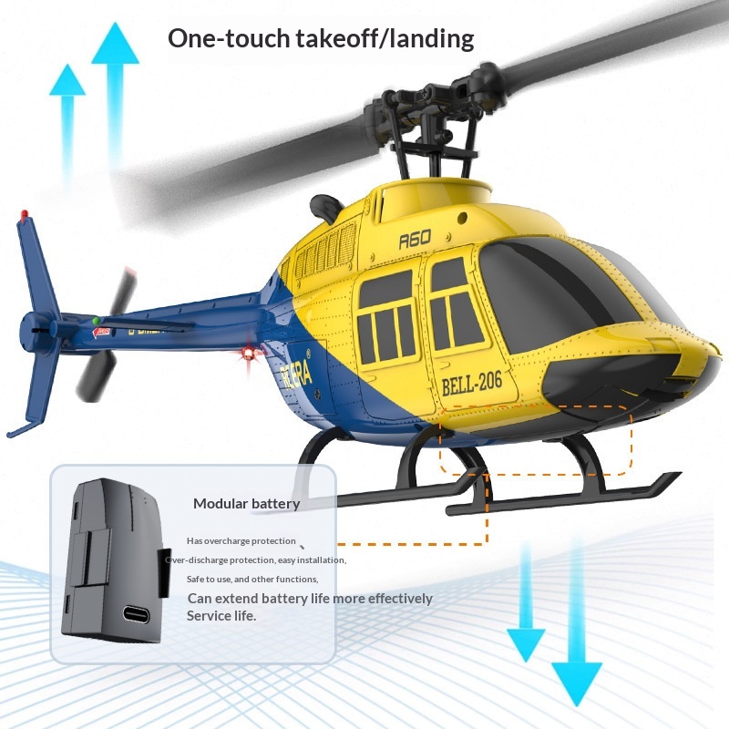 Personalized Remote-controlled Helicopter Model Toy 4
