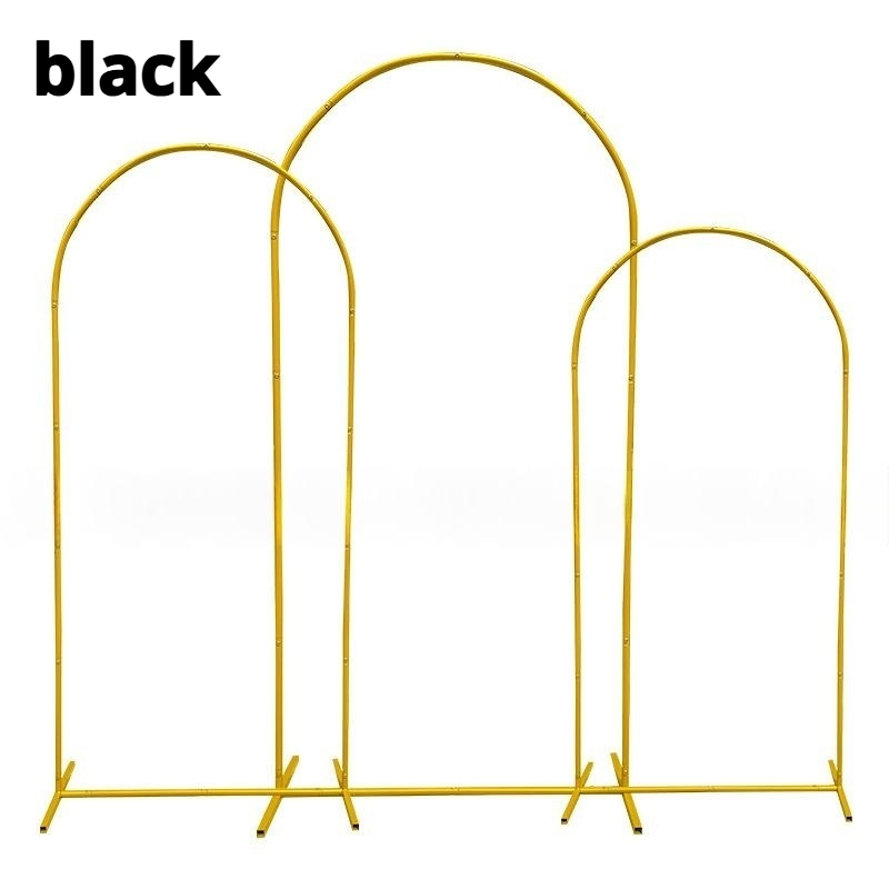Small Three-piece Set Of Rectangular Wrought-iron Brackets 7