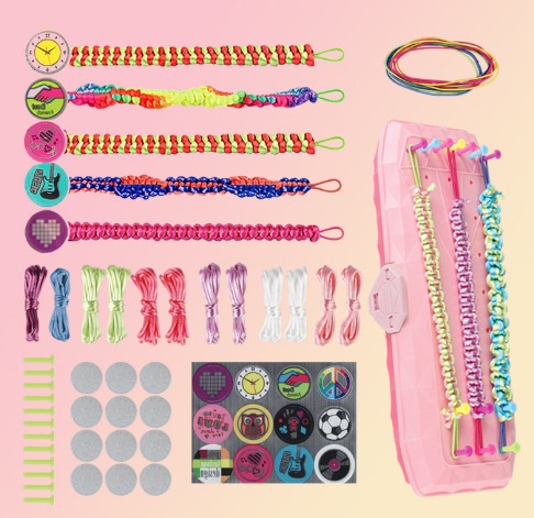 Childrens Handmade Braided Rope Bracelet Toy 3