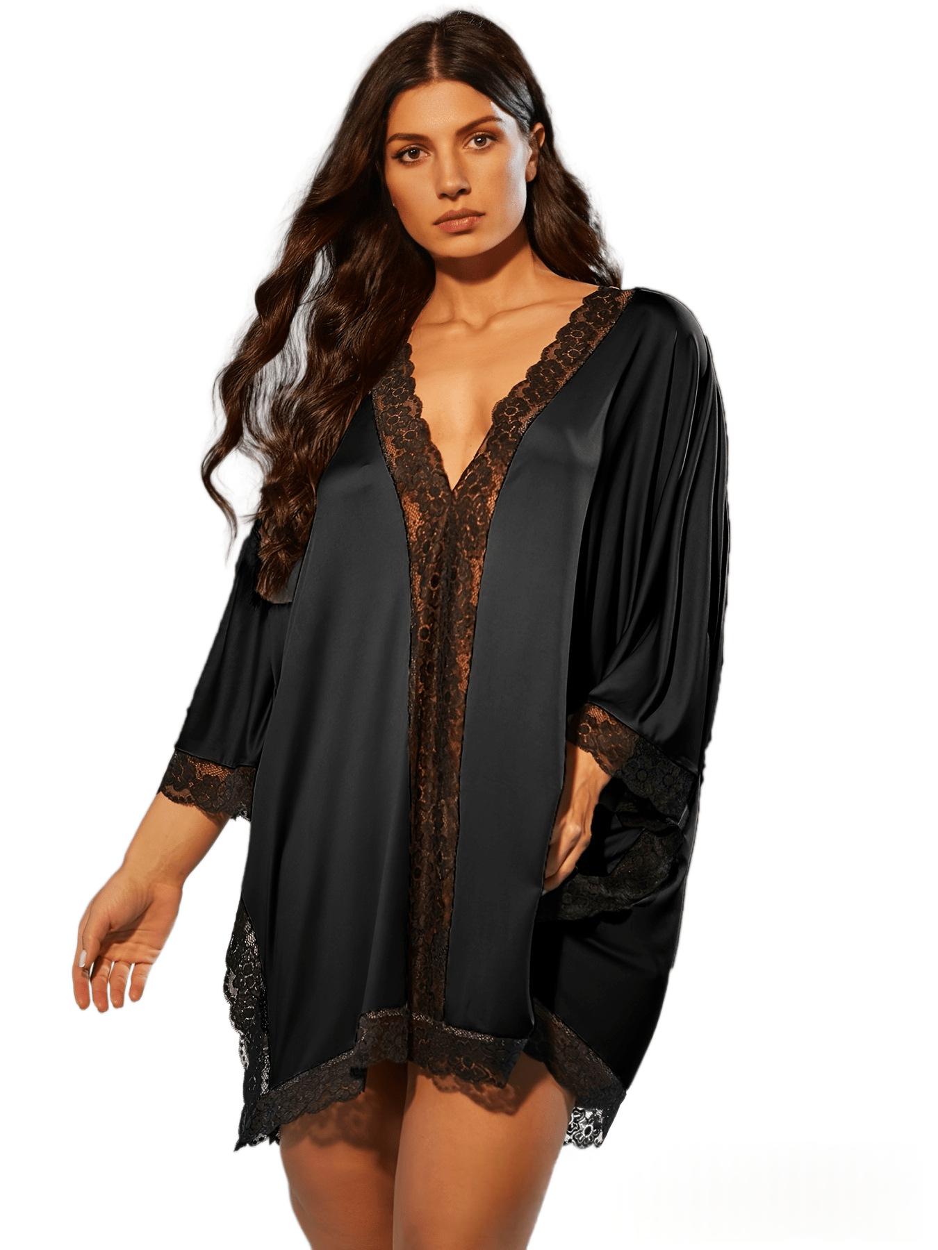 Round-neck Printed Loungewear Pajama Two-piece Set 4
