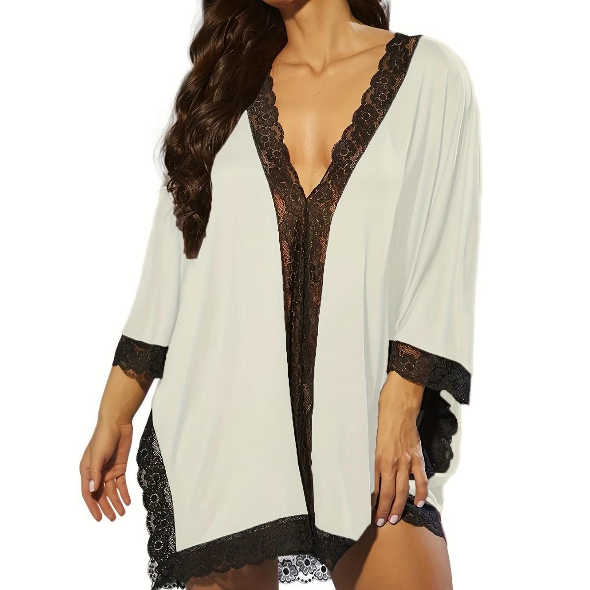 Round-neck Printed Loungewear Pajama Two-piece Set 6
