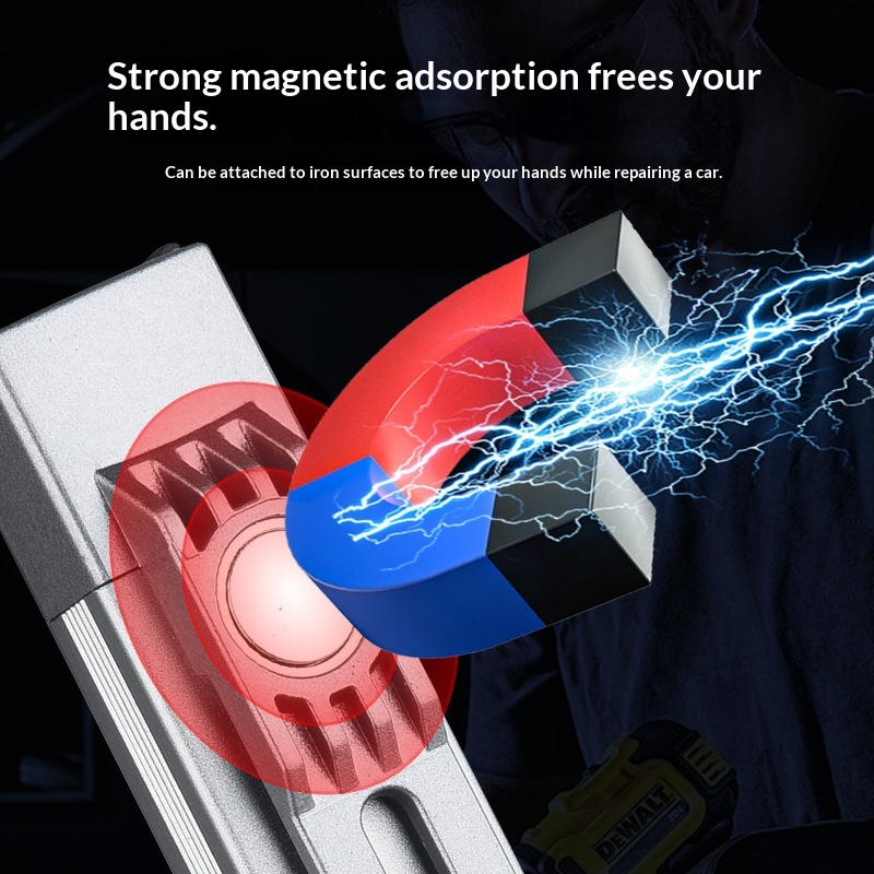 New Multifunctional Powerful Magnetic Laser Pointer Flashlight