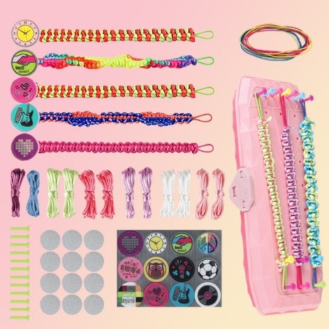 Childrens Handmade Braided Rope Bracelet Toy