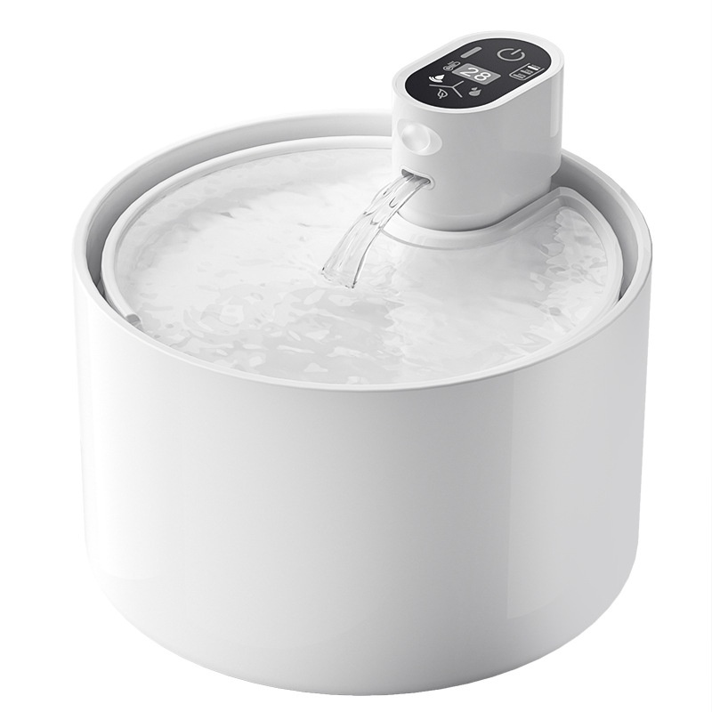 Automatic Ceramic Water Fountain For Cats Dog Drinking Bowl — foto 4