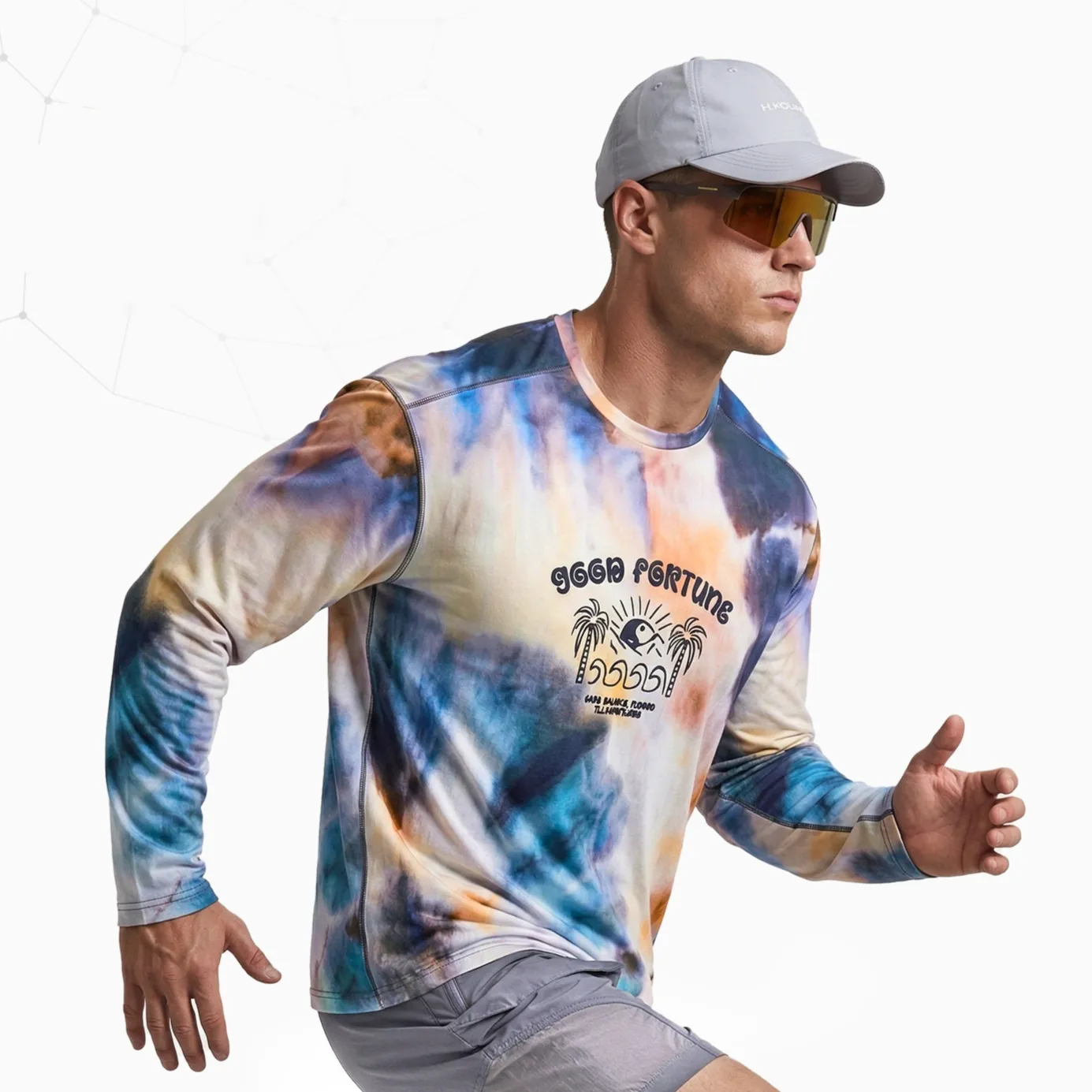 Mens Casual Stretchy Breathable Top