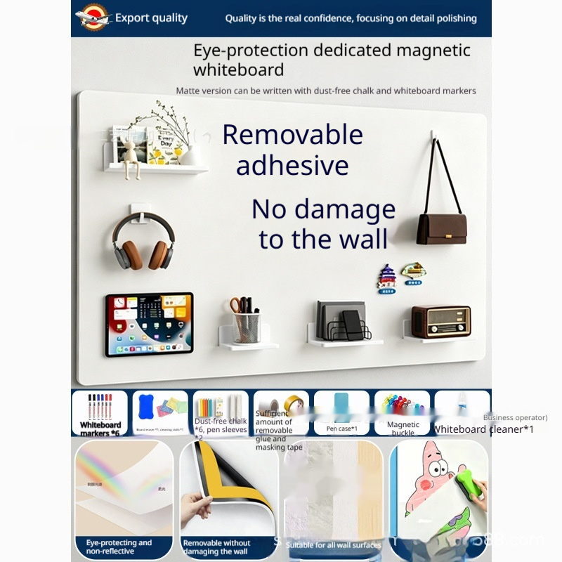 Matte Whiteboard Magnetic Wall Sticker 6
