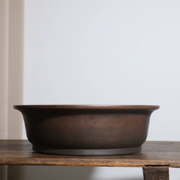 Simple Elegant And Sophisticated Purple Clay Flower Pot