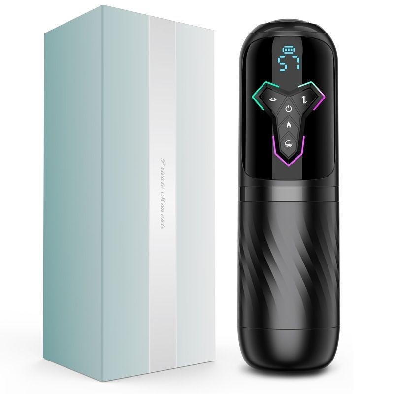 Fully Automatic Retractable Sucking And Vibrating Masturbator 6
