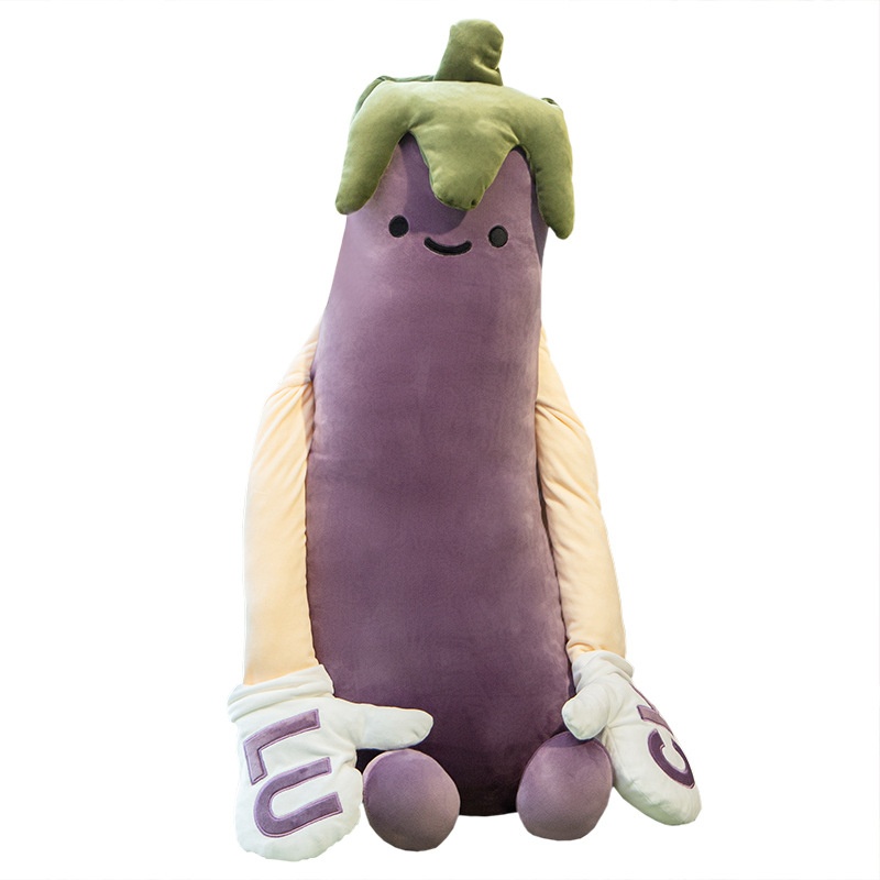 Eggplant King Sleep-Talking Hugging Pillow Doll For Girls To Sleep With — foto 6