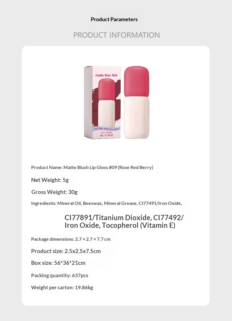 Matte Blush Lip Gloss 3ecfa089 7c95 47fc 9b07 5d6d4b41ab21 Trans