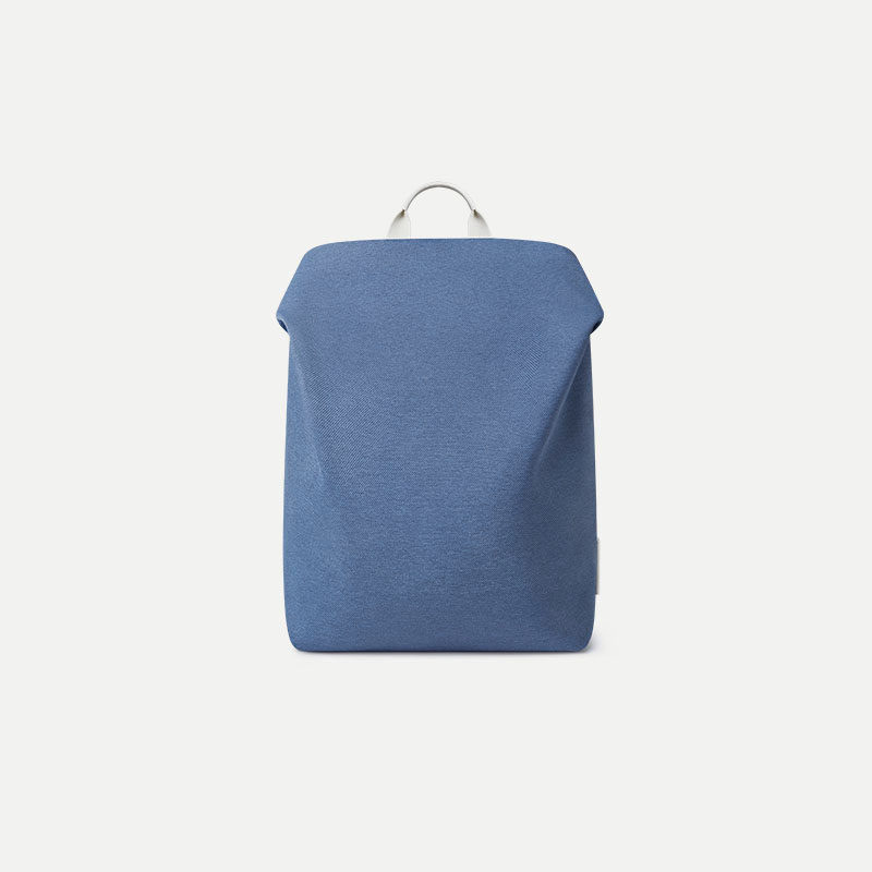 Lightweight Large-capacity Waterproof Casual Backpack Dark Blue Small Size