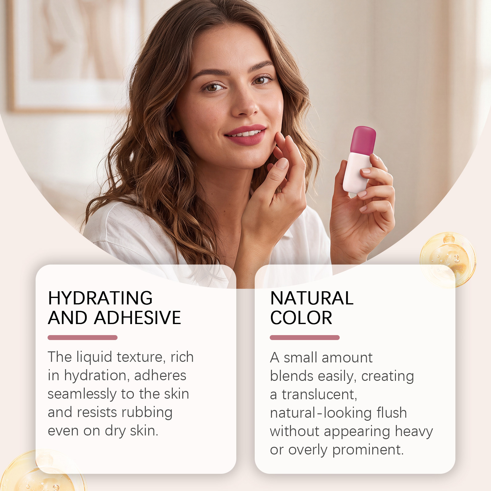 Matte Blush And Lip Gloss Long-wearing Dual-use For Lips And Cheeks 8f6d340b 4339 4908 Ae58 A97f42011ddd
