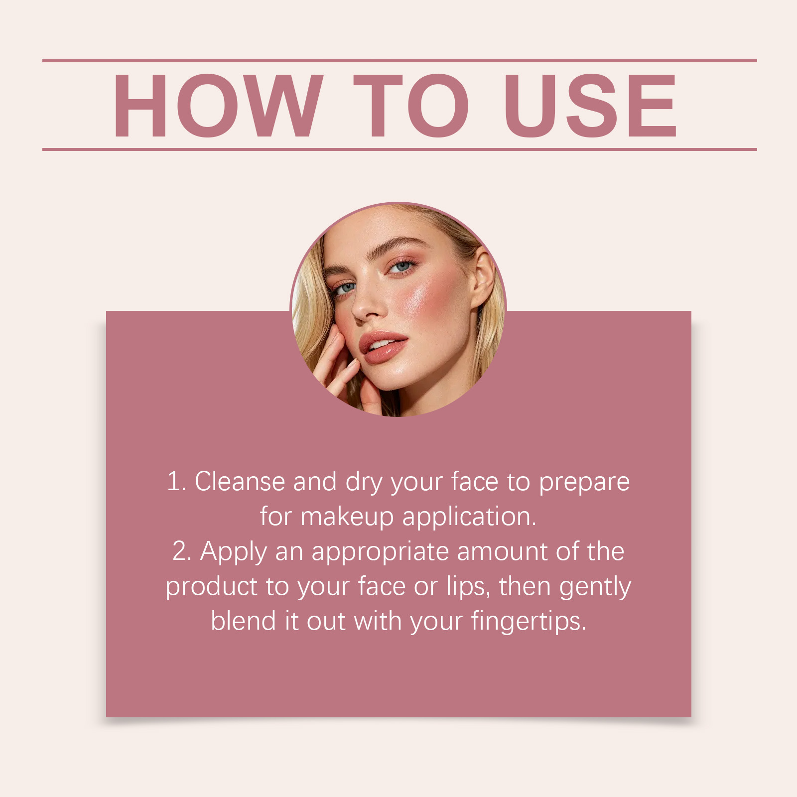 Matte Blush And Lip Gloss Long-wearing Dual-use For Lips And Cheeks D6bb2961 A697 410a B879 63a35d67deb8