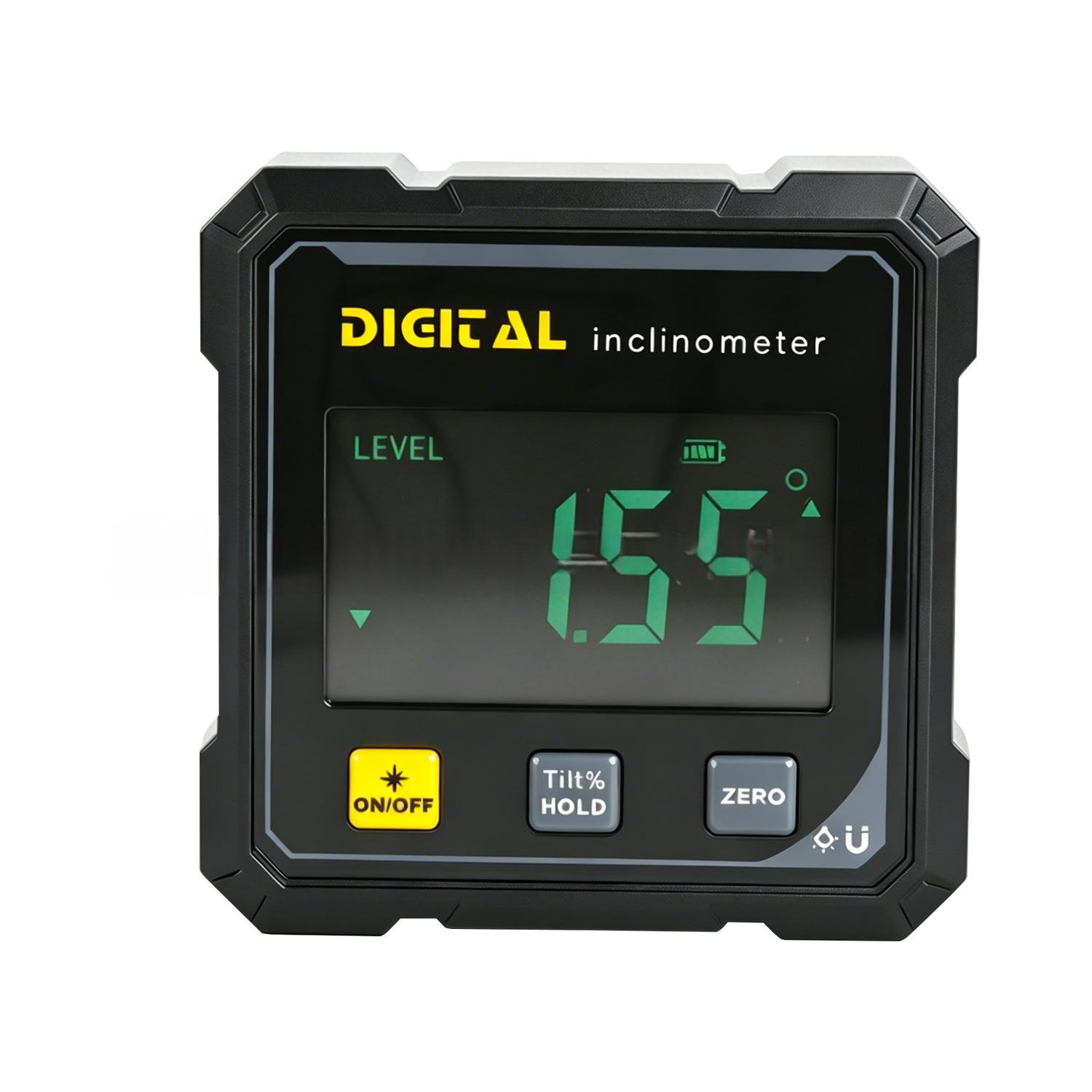 Upgraded High-precision Laser Digital Protractor For Measuring Flat Angles