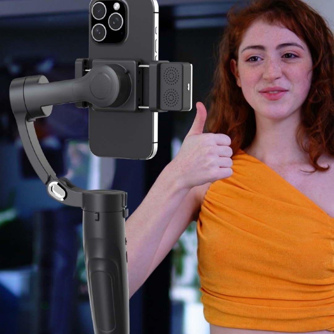 Cross border M3 Smartphone Stabilizer Three axis Gimbal With Shake reduction