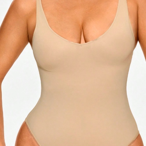 Casual Beautiful Back Basic Tight Jumpsuit