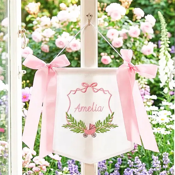 Festival Party Letter Baby Banner