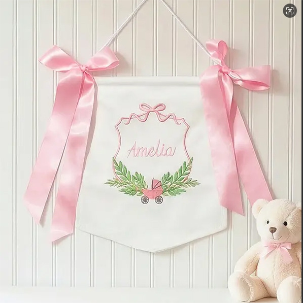 Festival Party Letter Baby Banner 4