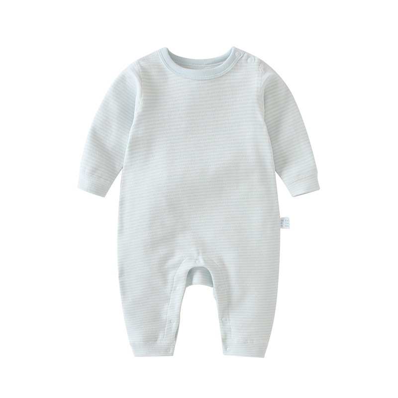 Cotton Baby Boneless Shoulder-Clasp Pajamas 4