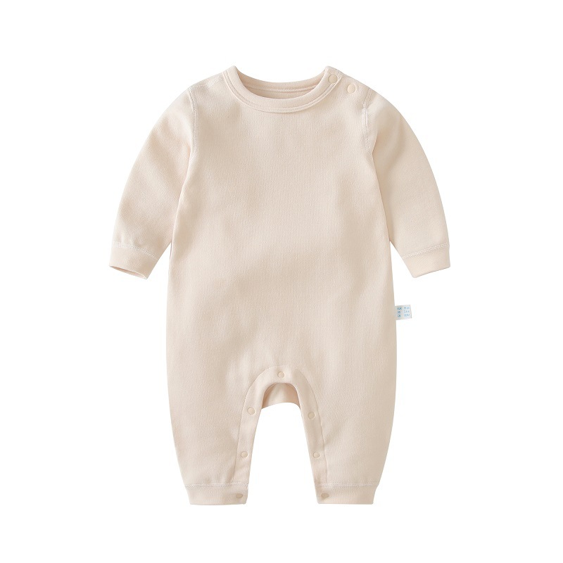Cotton Baby Boneless Shoulder-Clasp Pajamas 6