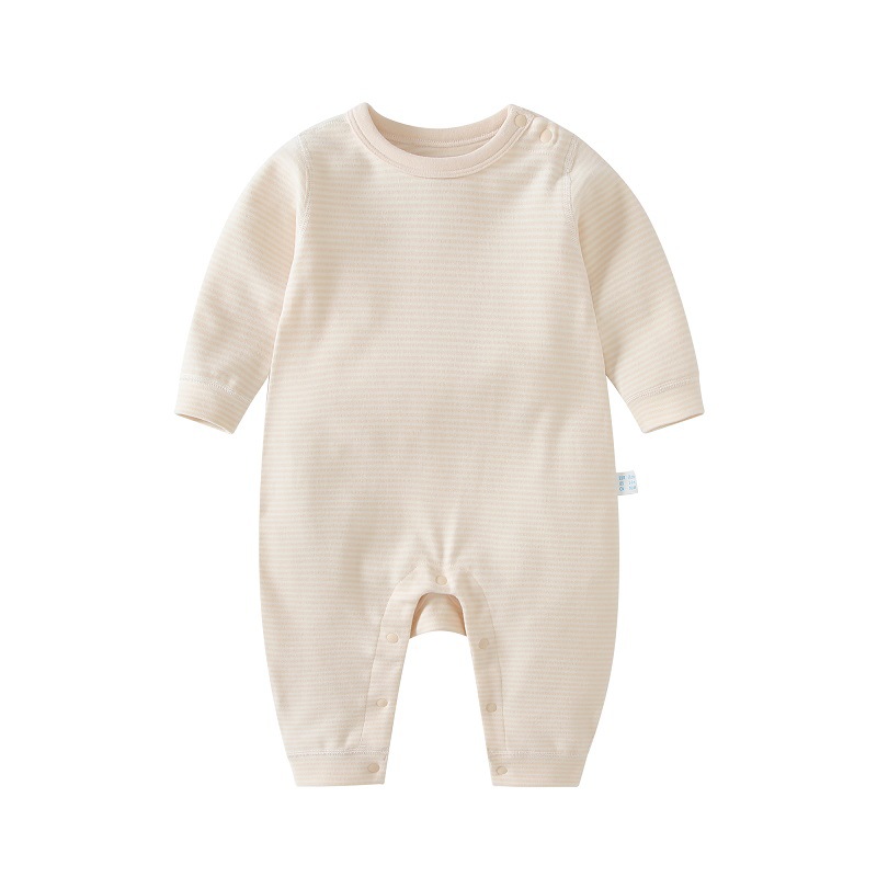 Cotton Baby Boneless Shoulder-Clasp Pajamas 10