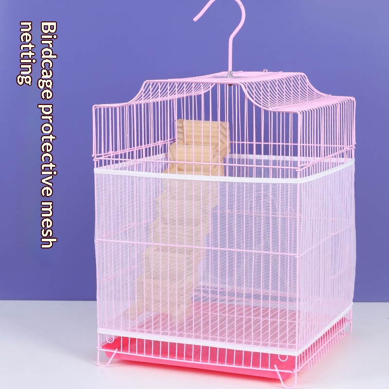 Bird Cage Splash Shield For Preventing Food Spilling