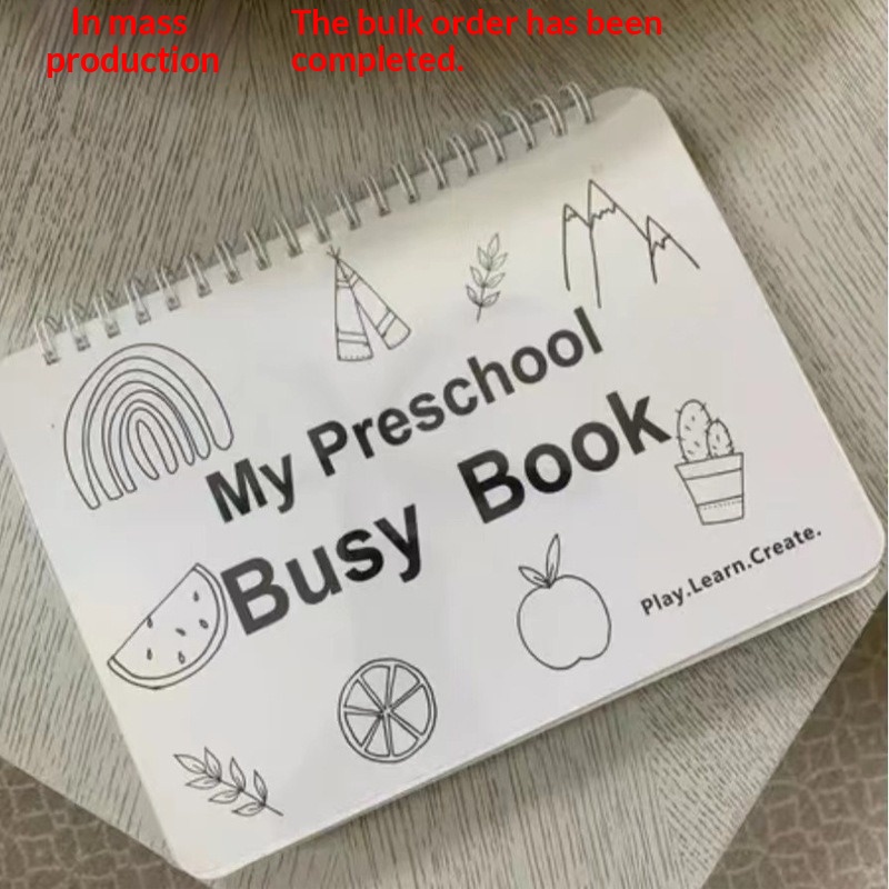 Childrens Growth Record Book Kindergarten Cartoon Little Book