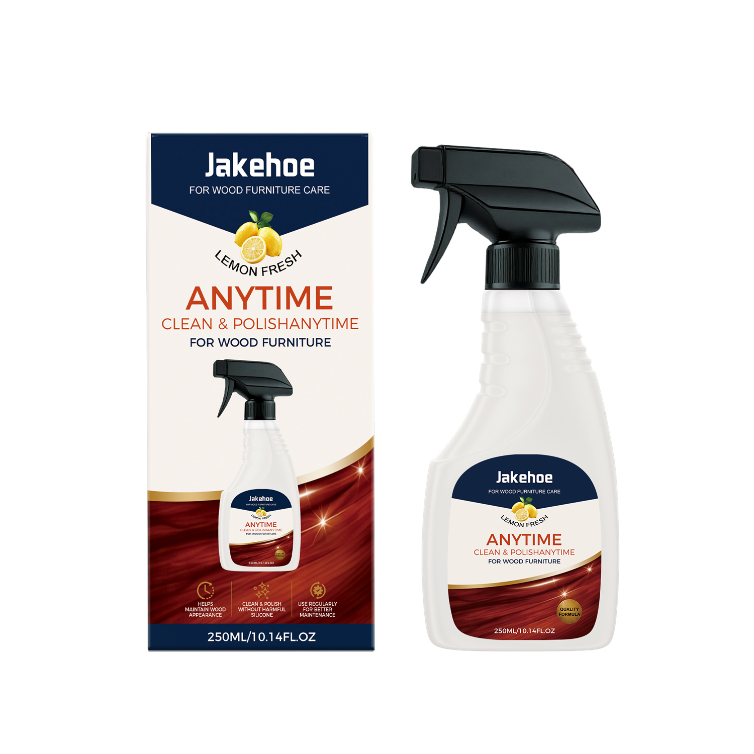 Wood Cleaning And Polishing Agent