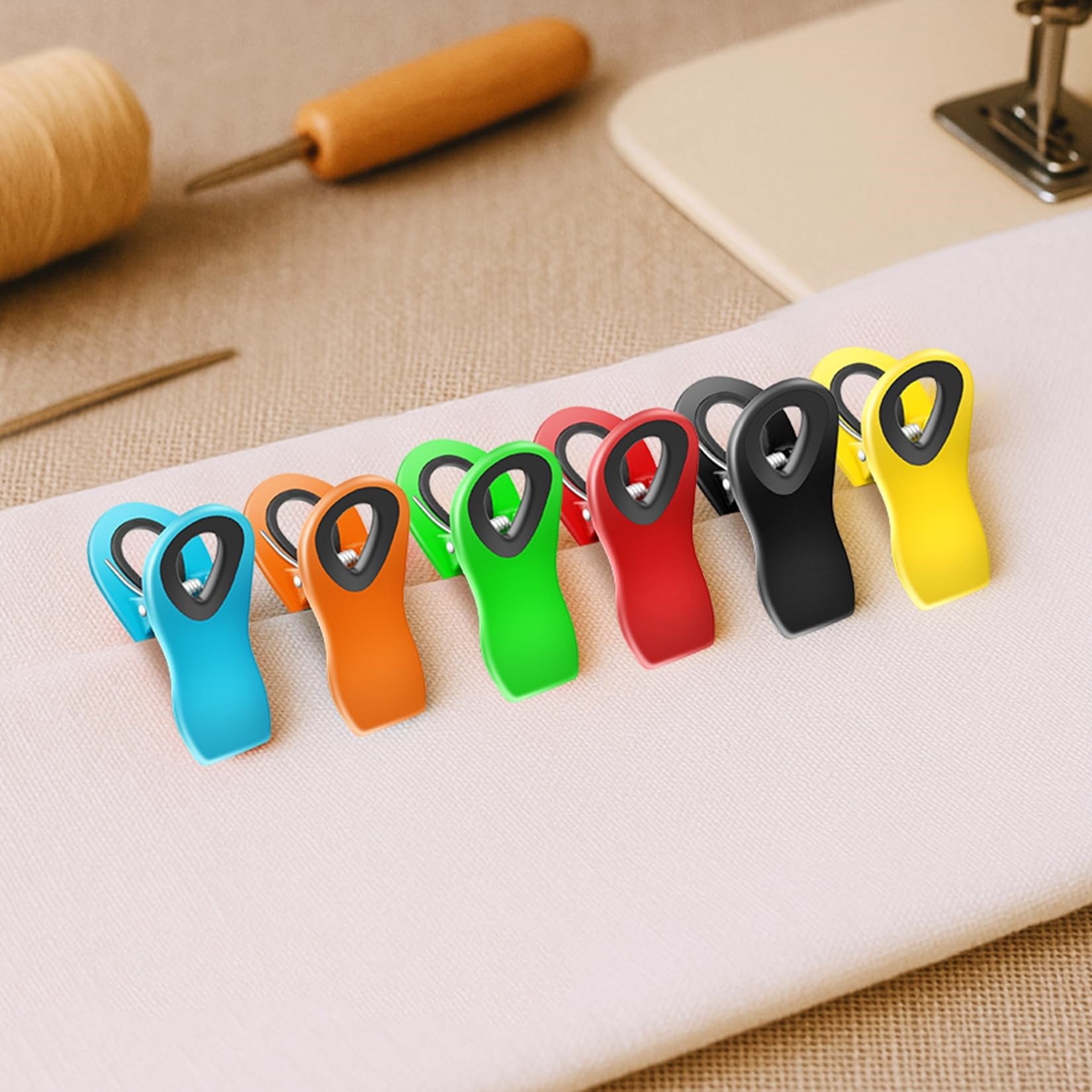 Magnetic Food Clamp Snack Storage Bag Clip Sealing And Hanging