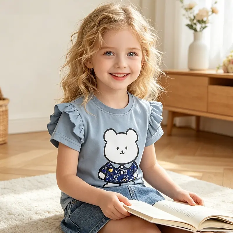 Summer New Comfortable Casual T-Shirt For Girls
