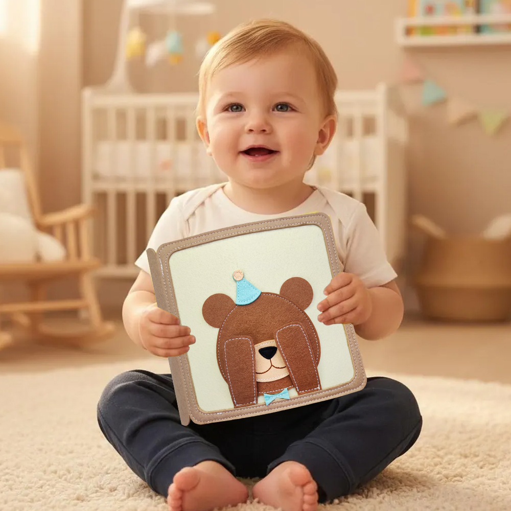 Baby Children Can't Tear Felt Books 6
