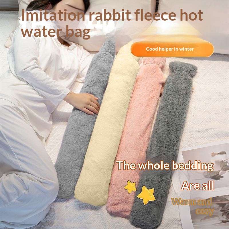 Long-shaped Hot Water Bottle Thickened Design