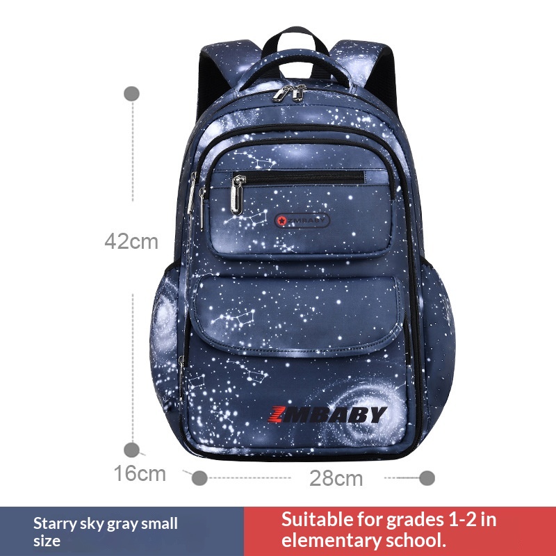 New Schoolbag For Primary School Students Male Side Refrigerator Open Large Capacity Children's Bags Grade — foto 8